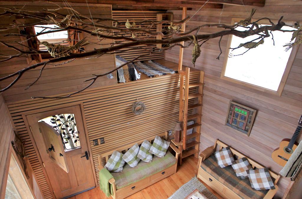La Casa Del Arbol De Chiloe Villa Castro Kültér fotó